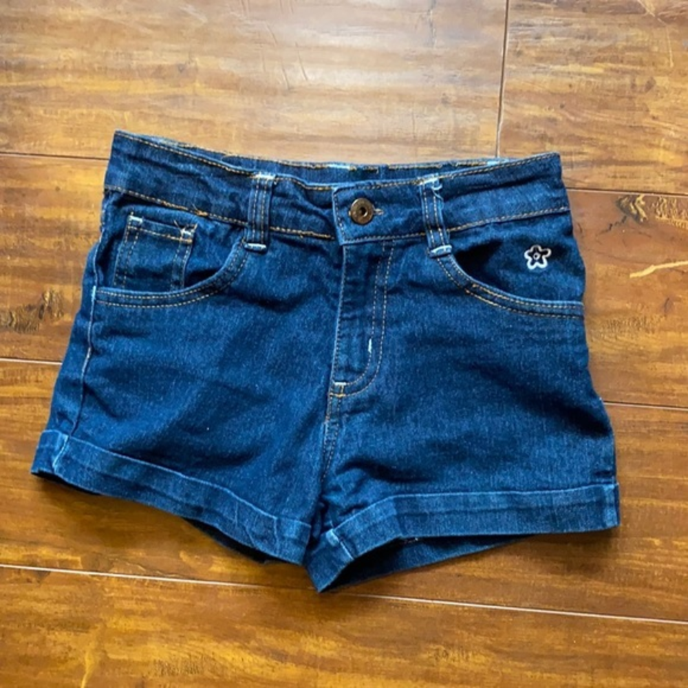 Limited Too size 6‎ girls denim jean shorts